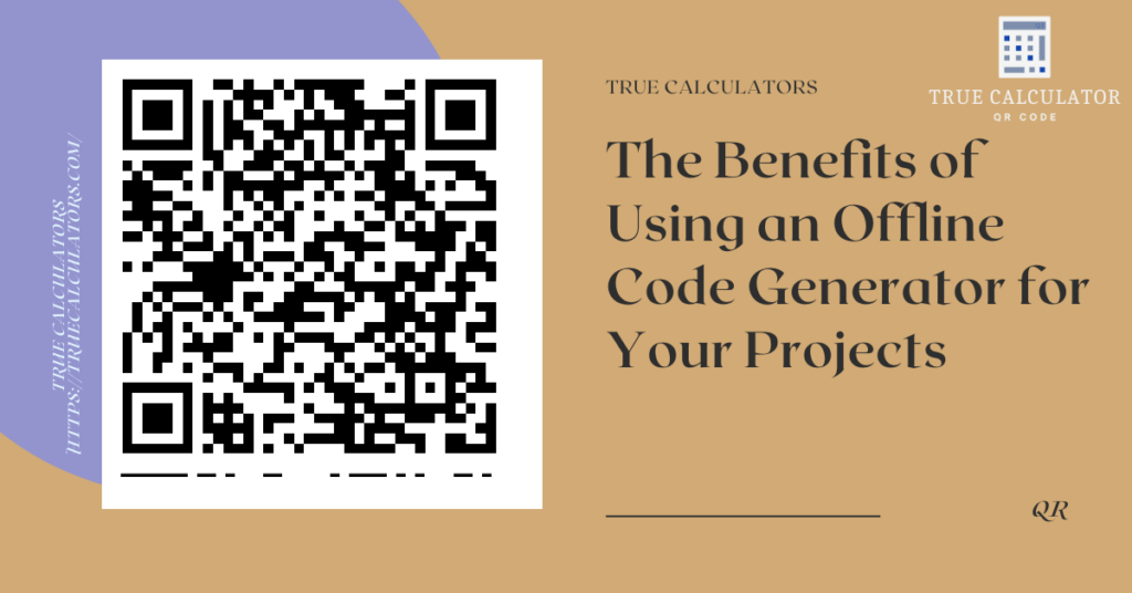 The Benefits of Using an Offline Code Generator for Your Projects